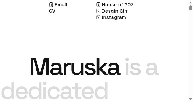 Screenshot of andrewmaruska.com