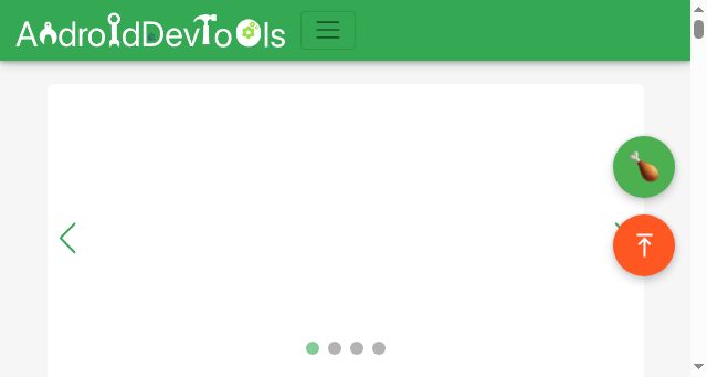 Screenshot of androiddevtools.com