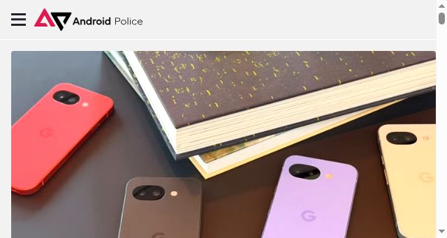 Screenshot of androidpolice.com