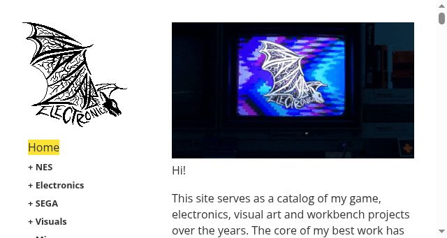 Screenshot of andyreitano.com