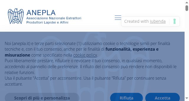 Screenshot of anepla.it