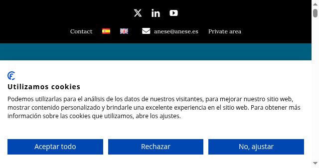 Screenshot of anese.es