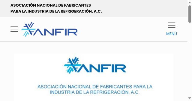 Screenshot of anfirmexico.com