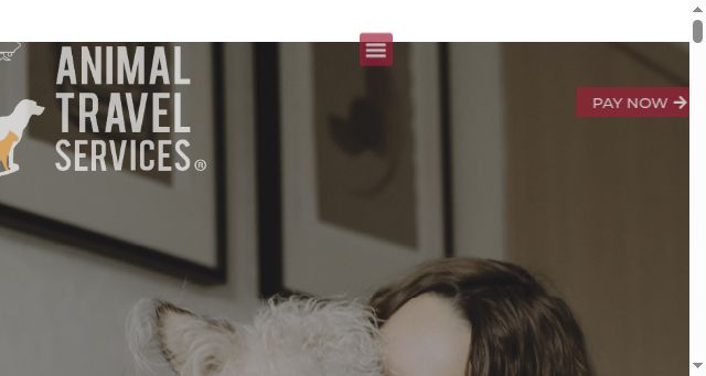 Screenshot of animal-travel.com