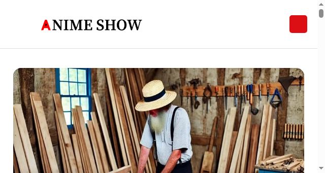 Screenshot of animeshow.io