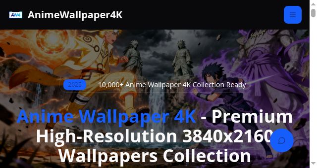 Screenshot of animewallpaper4k.net