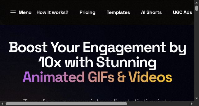 Screenshot of animstats.com