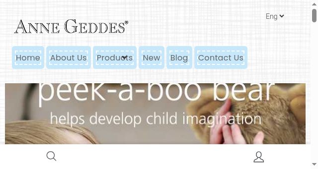 Screenshot of annegeddesdolls.com