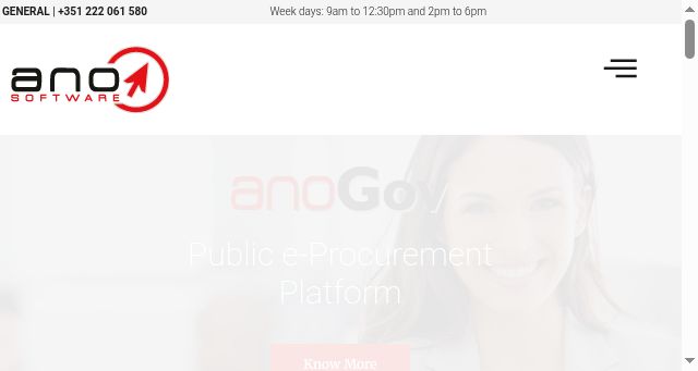 Screenshot of ano.pt