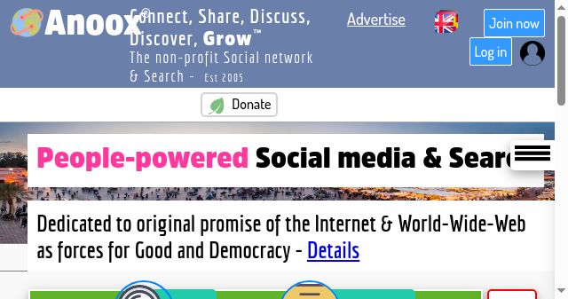 Screenshot of anoox.com