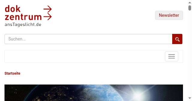 Screenshot of anstageslicht.de