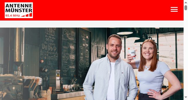 Screenshot of antennemuenster.de