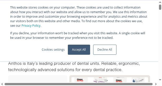 Screenshot of anthos.it