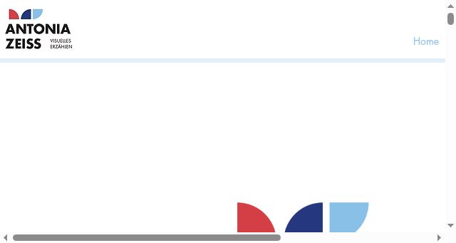 Screenshot of antoniazeiss.at