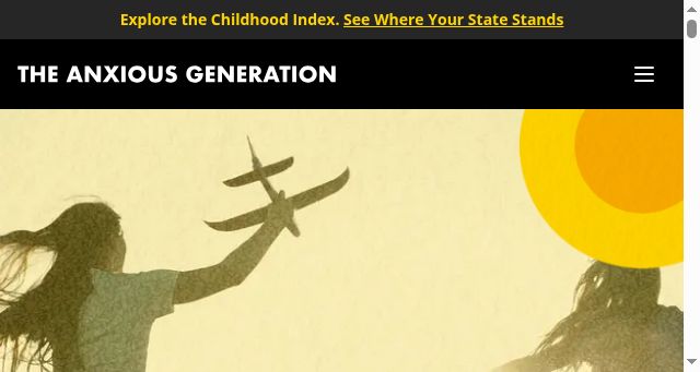 Screenshot of anxiousgeneration.com
