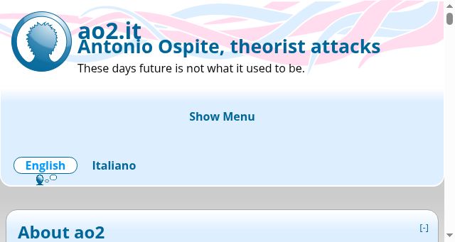 Screenshot of ao2.it