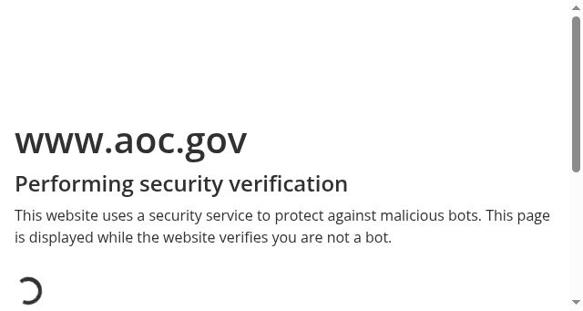Screenshot of aoc.gov