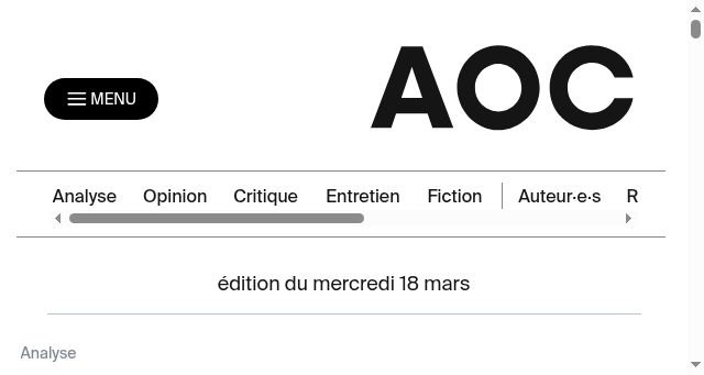 Screenshot of aoc.media