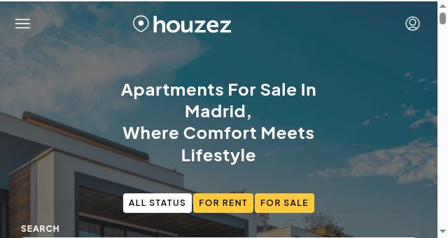 Screenshot of apartmentsforsaleinmadrid.com