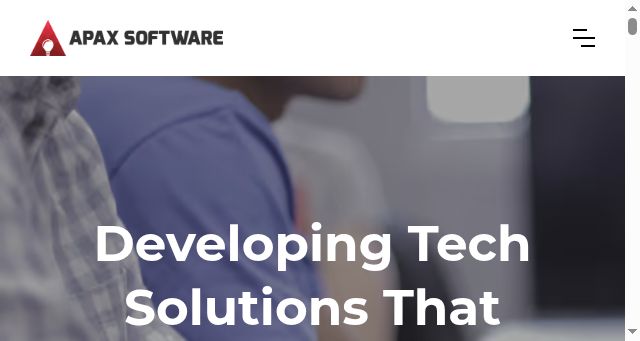 Screenshot of apaxsoftware.com