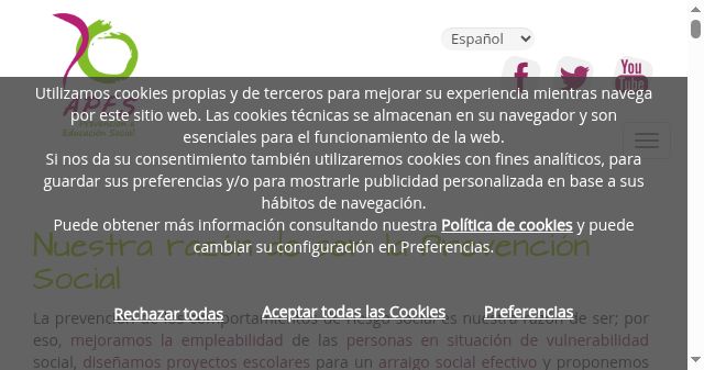 Screenshot of apesasociacion.org
