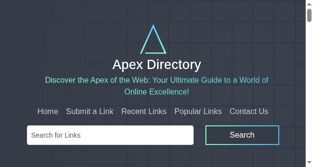Screenshot of apexdir.com