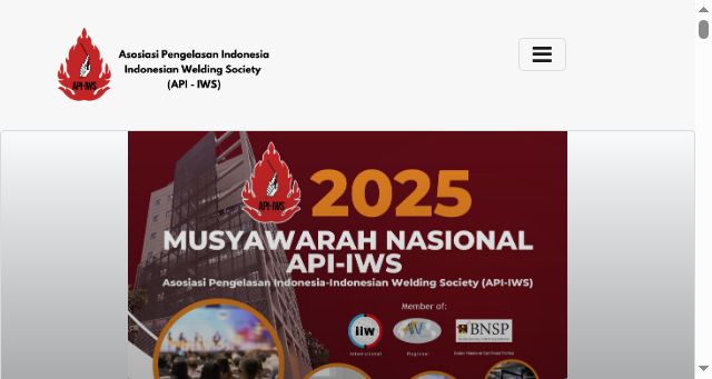 Screenshot of api-iws.org