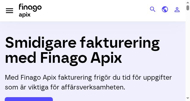 Screenshot of apix.se