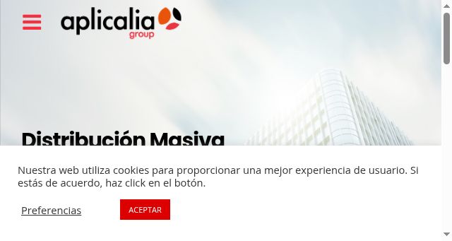 Screenshot of aplicalia.com