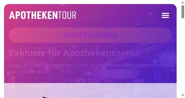 Screenshot of apothekentour.de