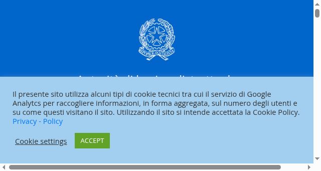 Screenshot of appenninosettentrionale.it