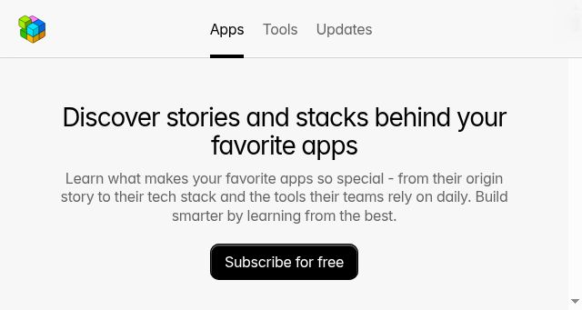 Screenshot of appstacks.club