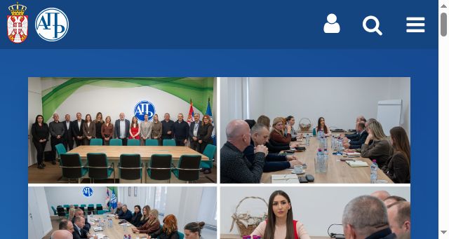 Screenshot of apr.gov.rs