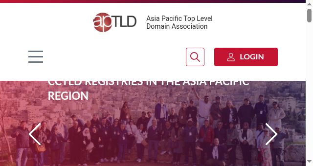 Screenshot of aptld.org