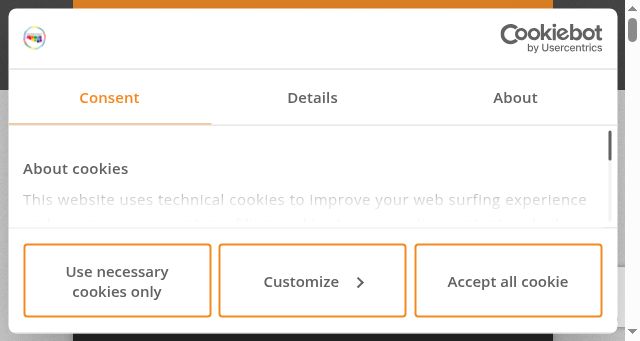 Screenshot of aptservizi.com