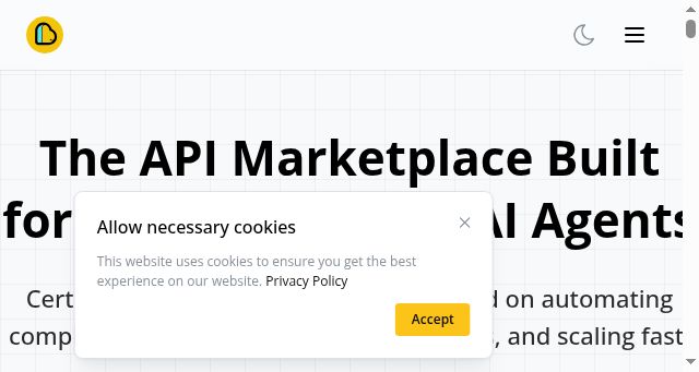 Screenshot of apyhub.com