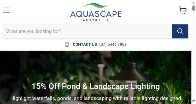 Screenshot of aquascapesupplies.com.au