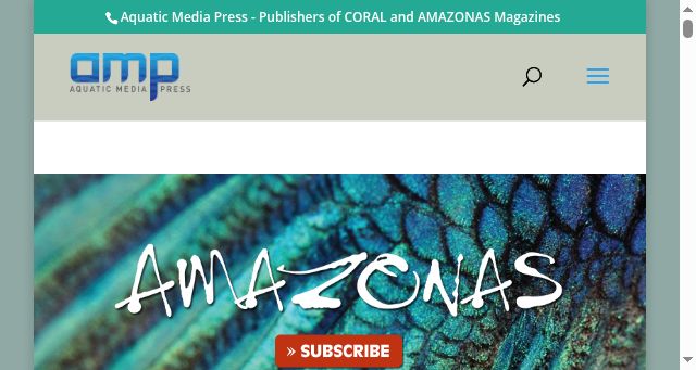 Screenshot of aquaticmediapress.com