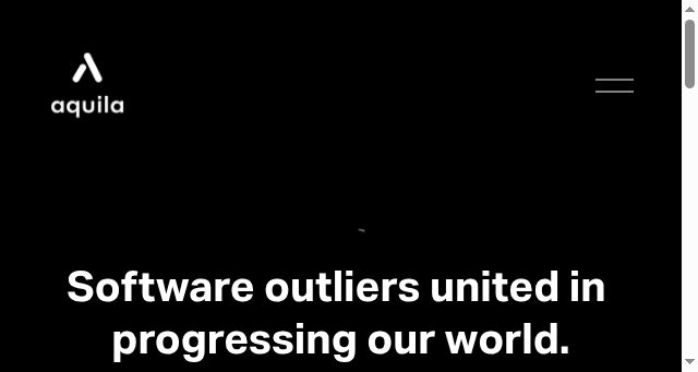 Screenshot of aquilasw.com