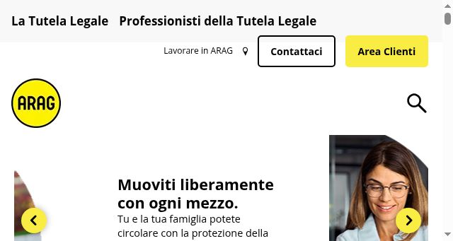 Screenshot of arag.it