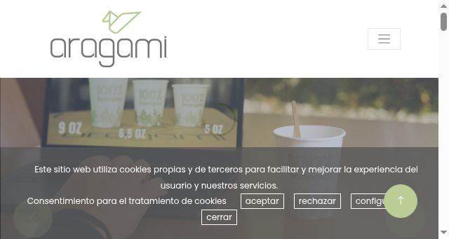 Screenshot of aragami.es