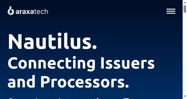 Screenshot of araxatech.com