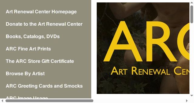Screenshot of arc-store.com