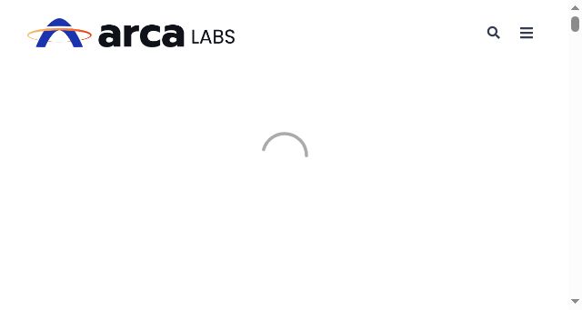 Screenshot of arcalabs.com