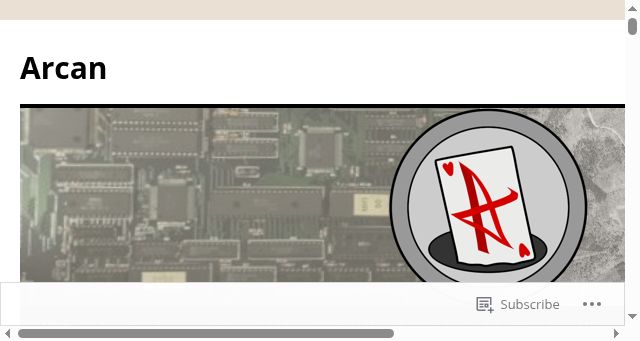 Screenshot of arcan-fe.com