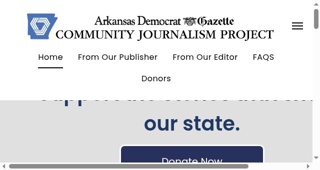 Screenshot of arcommunitynews.org