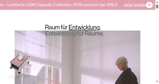 Screenshot of area.at