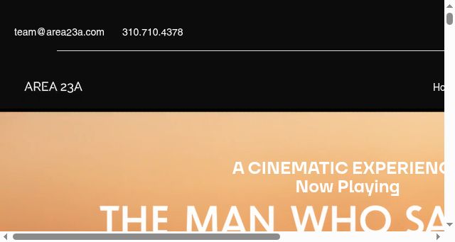 Screenshot of area23a.com