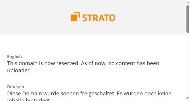 Screenshot of areablue.de