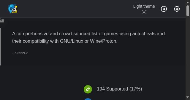 Screenshot of areweanticheatyet.com